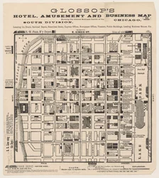 Glossops hotell-, nöjes- och företagskarta, c.1884